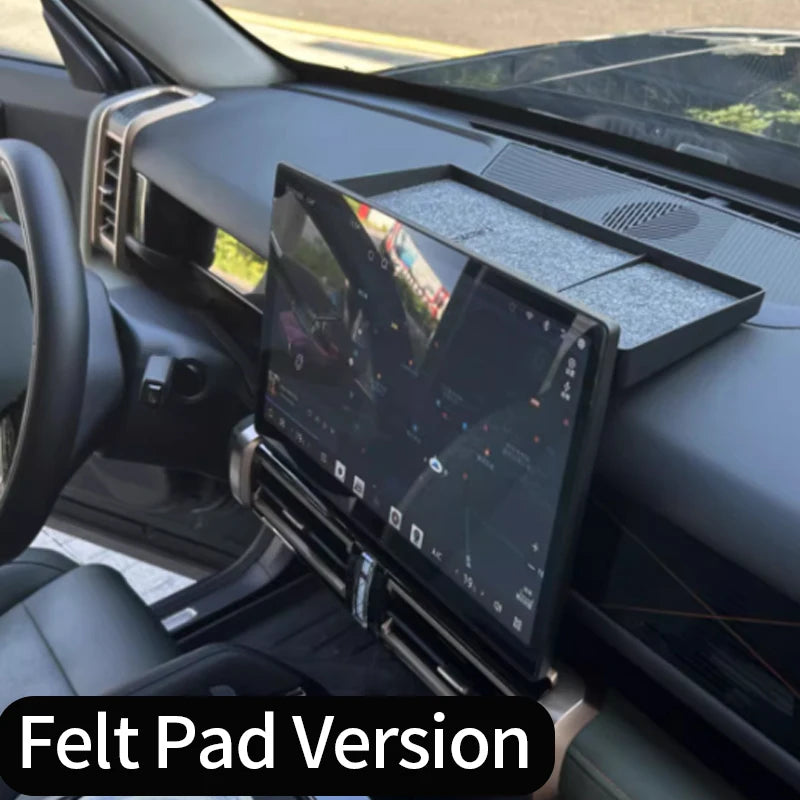 For Chery ICAR 03 Jaecoo J6 Navigation Screen Rear Storage Box Dashboard ABS Tray Car Interior Accessories
