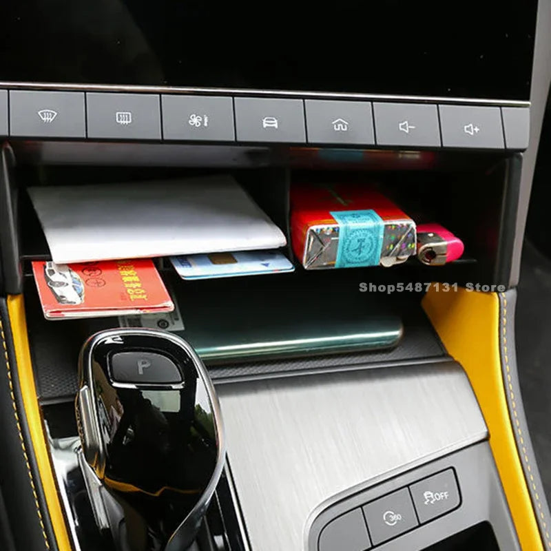 Car Accessories for MG 6 MG6 Pro 2020 2021 2022 2023 Interior Center Console Organizer Holder Armrest Storage Box Auto Parts