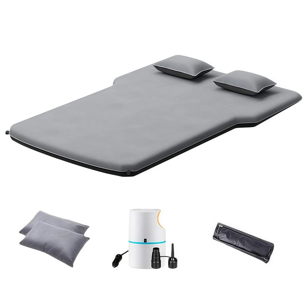 Trunk Ramp Leveling Mattress, SUV Car Trunk Air Bed, Foldable Sleeping Pad for Car Camping, Travel Mattress for Road Trips
