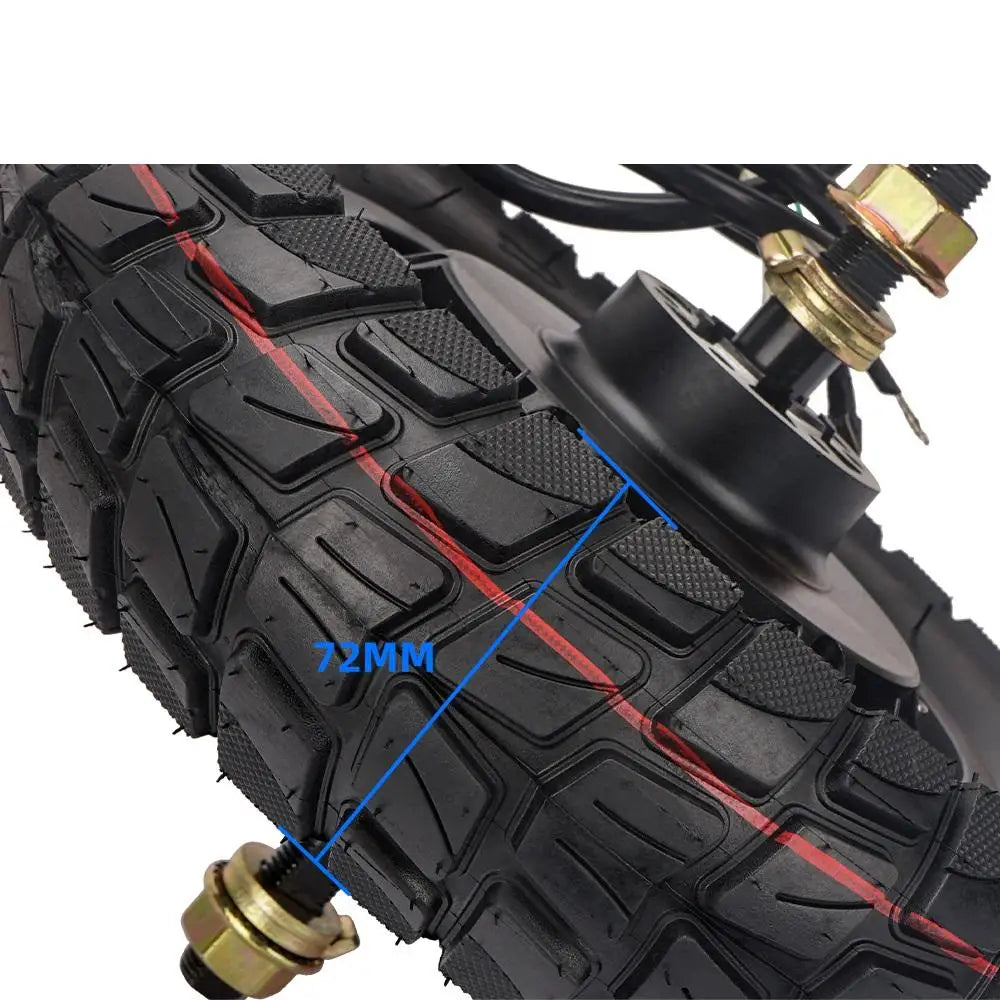 10 Inch Electric Motor Powerful Electric Scooter Hub Motor Disc Brake Brushless Vacuum Tire E-Bike 48V1500W 52V1600W 60V3000W