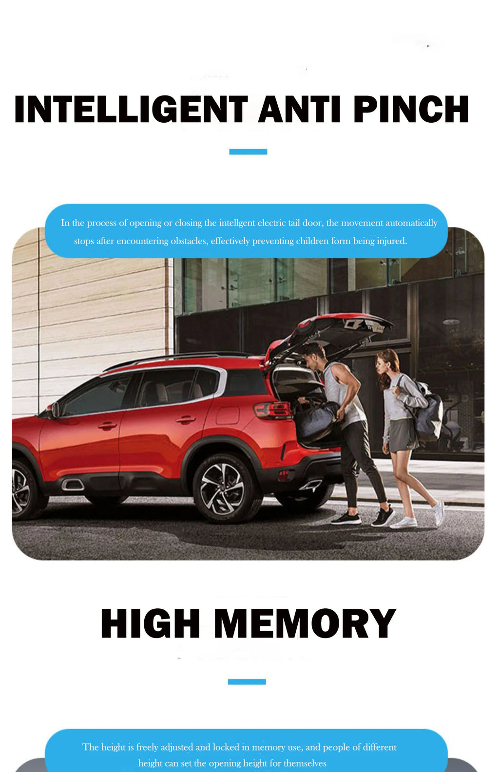 Portón trasero eléctrico para Honda CRV 2012-2016 reacondicionado, portón trasero eléctrico inteligente con apertura eléctrica