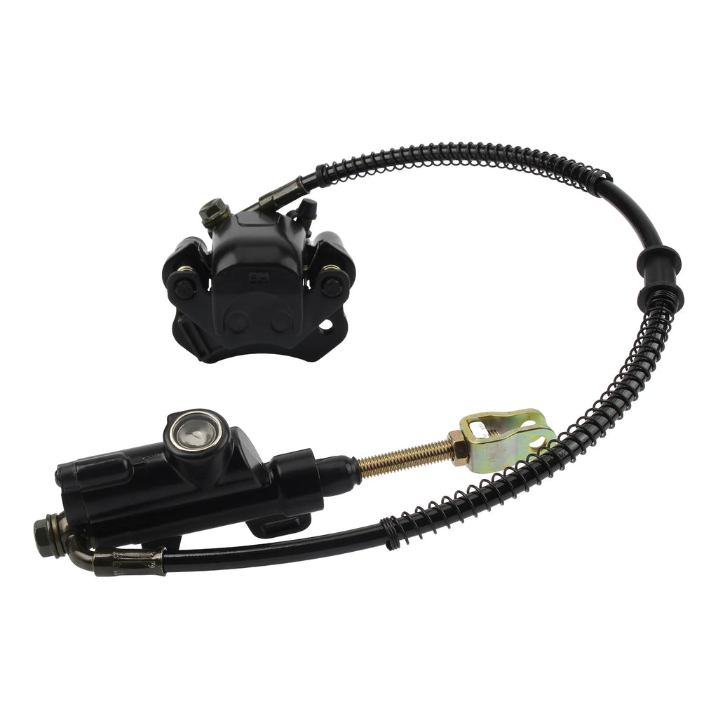 Motorcycle Rear Disc Brake Calipers With Brake Pump Brake Pads Set for 50cc 90cc 110cc 125cc ATV Buggy Karting Quad Bike Parts