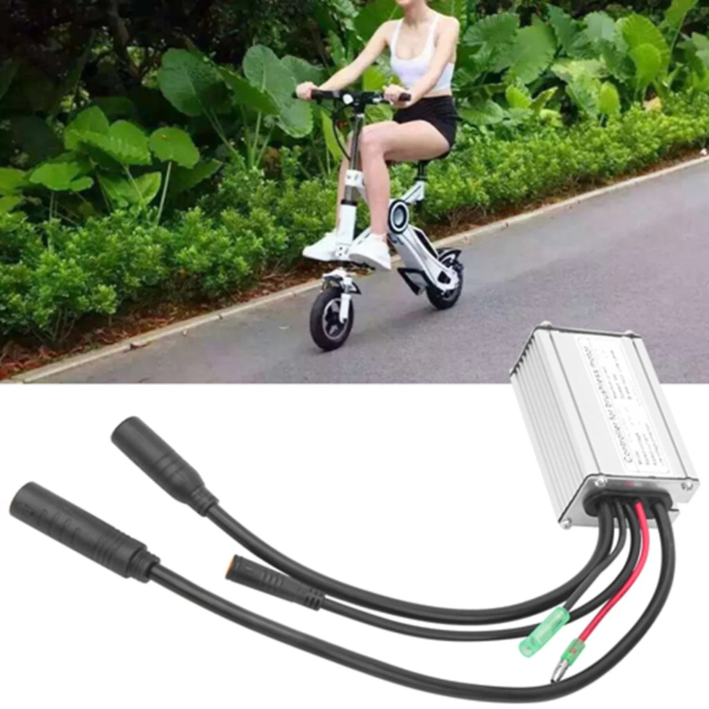 Controlador de motor de CC sin escobillas para bicicleta eléctrica de 36 V/48 V, accesorios para bicicletas eléctricas, scooters y motocicletas eléctricas.