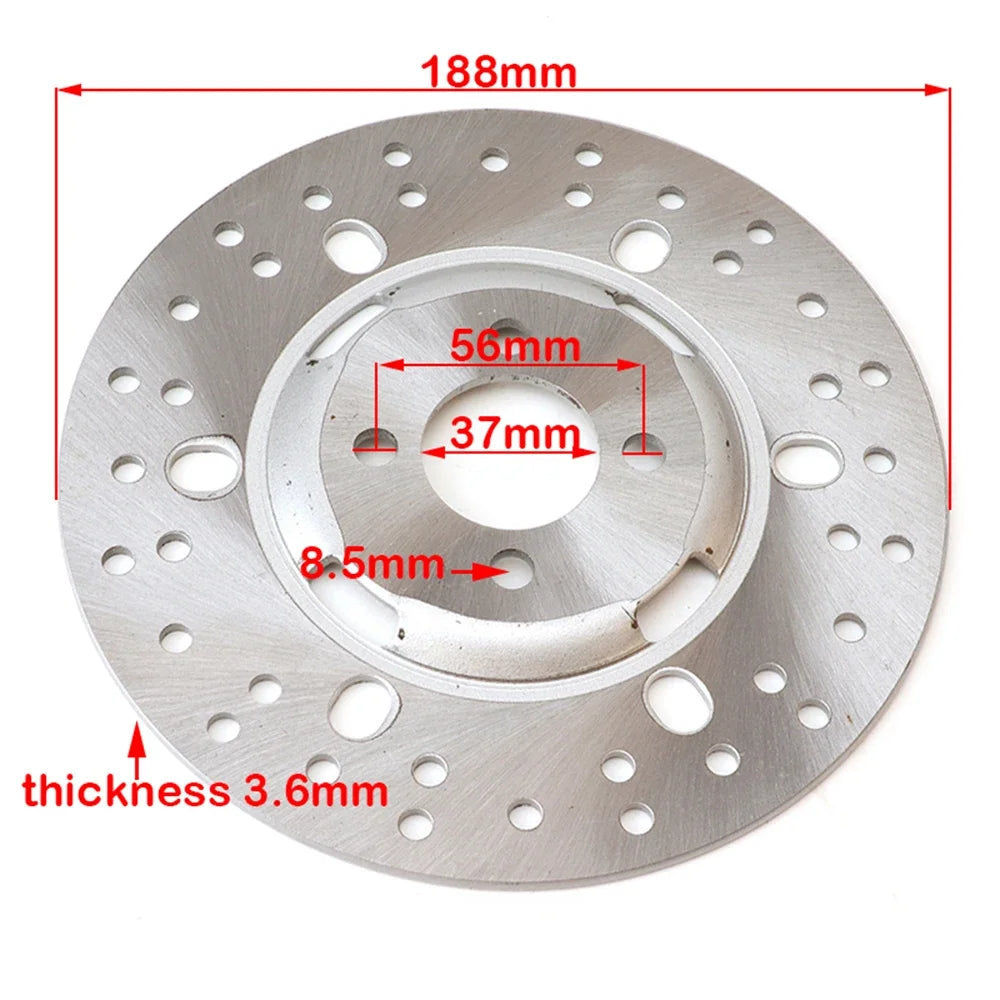 ATV Rear Hydraulic Disc Brake System Foot Brake Assembly For DIY China 150cc 200cc 250cc UTV Buggy Quad Bike Taotao Accessories
