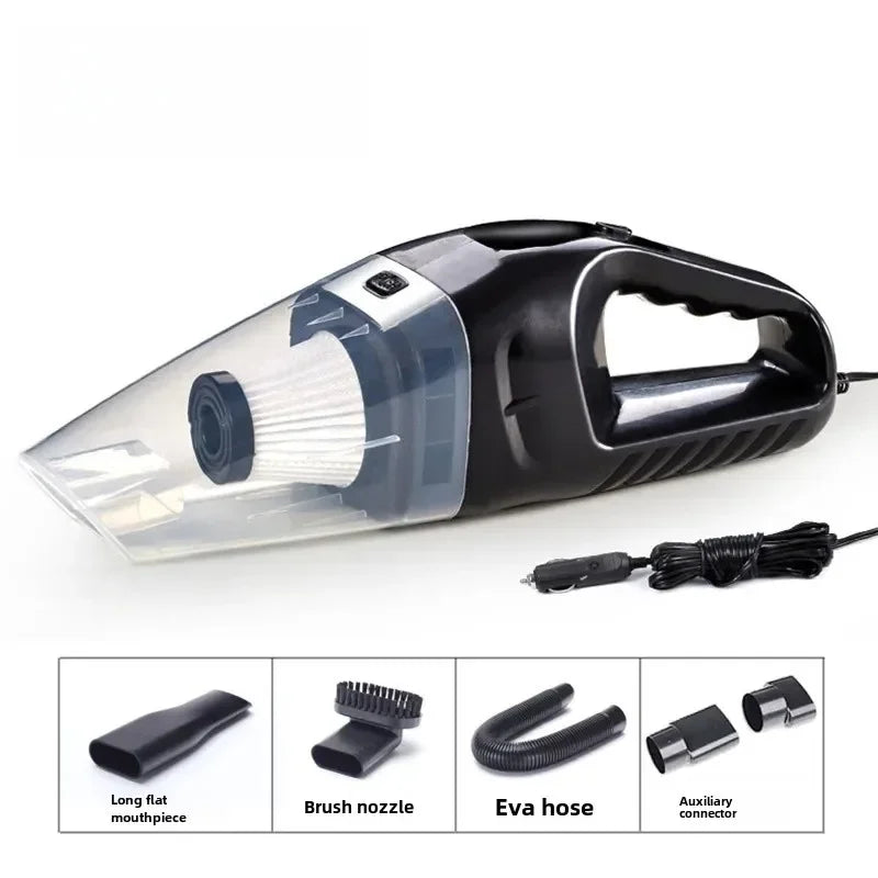 Hot-selling portable high-power motorcycle vacuum cleaner, suitable for cars and homes, handheld wet and dry vacuum cleaner