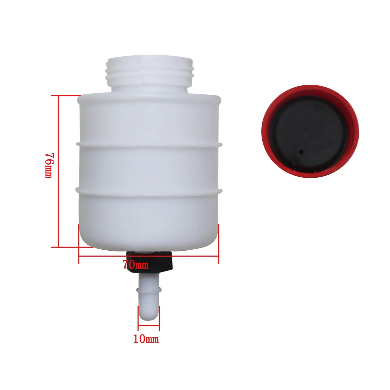 Brake Fluid Reservoir For Brake and Clutch Fluid Truck Electric Tricycle Agricultural Vehicle Braking liquid Bottle