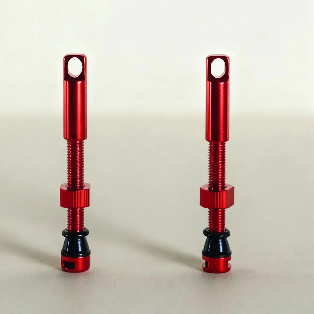 The valve of a bicycle tubeless tire is suitable for road bikes, mountain bikes, and tubeless wheels.