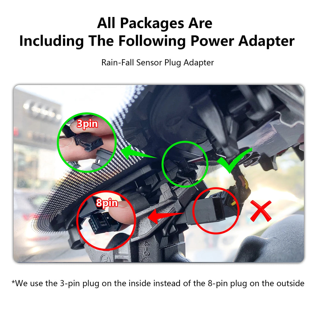 4K Dash Cam For Audi A3 A5 A6 A7 A8 Q2 Q3 Q5 Q7 Q8 S4 S6 S8 B8 C6 C7 RS R8 S5 S6 S7 S8 (Model B/C) WiFi APP GPS Dash Car Camera