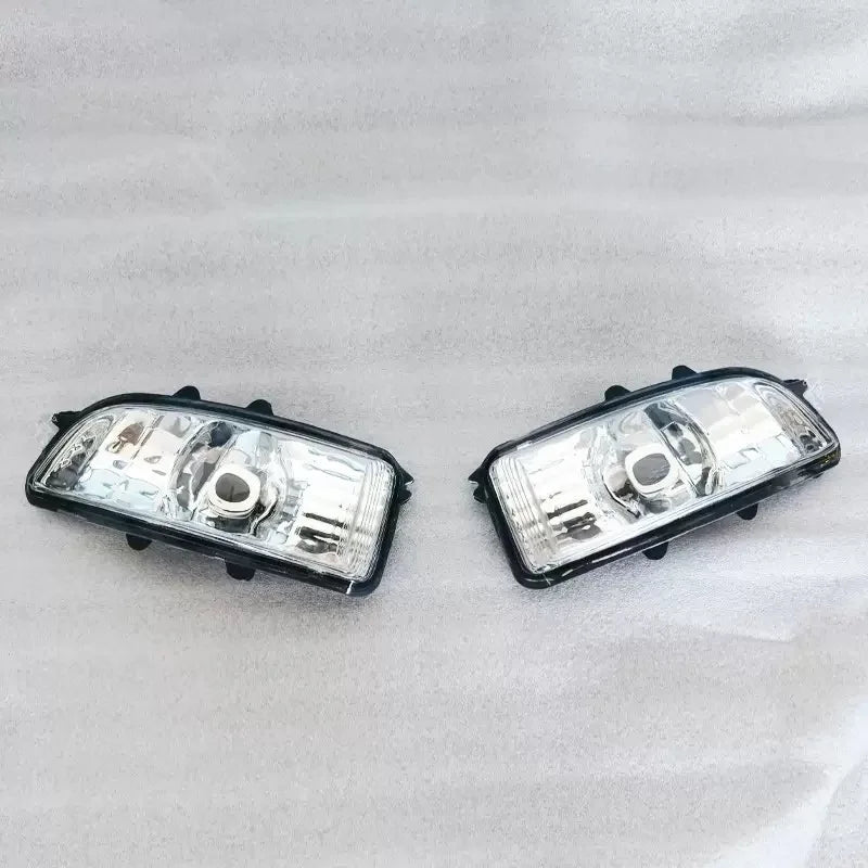 Para Volvo C30 S40 V40 S80L S80 C70 Accesorios para coche Espejo retrovisor exterior Luz de señal de giro Luz intermitente Lámpara indicadora Sin bombilla