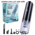 JANGKLIFE 3-in-1 Vacuum Cleaning Set USB Rechargeable Mini Car Vacuum Cleaner Home Use Dust Collector Automotive Cleaning Kit