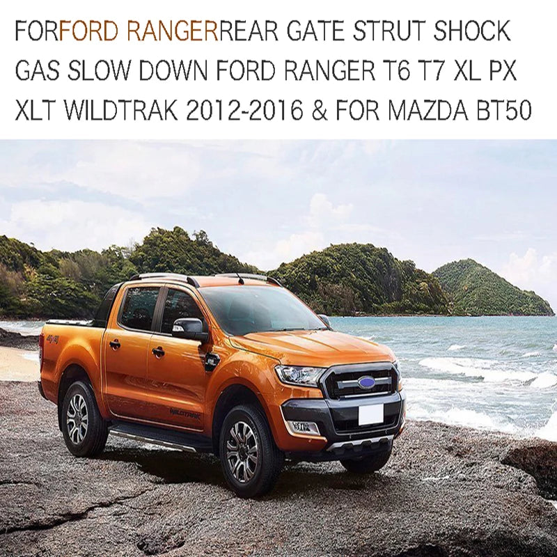 Accesorios para Ford Ranger 2012, 2013, 2014, 2015, 2016, amortiguador de gas para portón trasero, soporte de elevación, 2 unidades