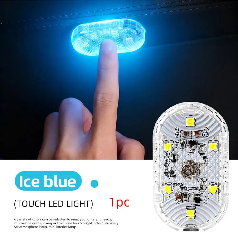 Car Interior Light Auto Roof Ceiling Reading Lamp LED Car Styling Night Light Mini USB Charging Car Light 5V