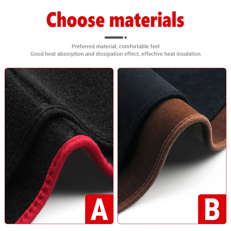 Car Accessories For Hyundai Kona N Line 2017 2018 2019 2020 2021 2022 Dashboard Cover Avoid Light Pad Sun Shade Anti-UV Carpets