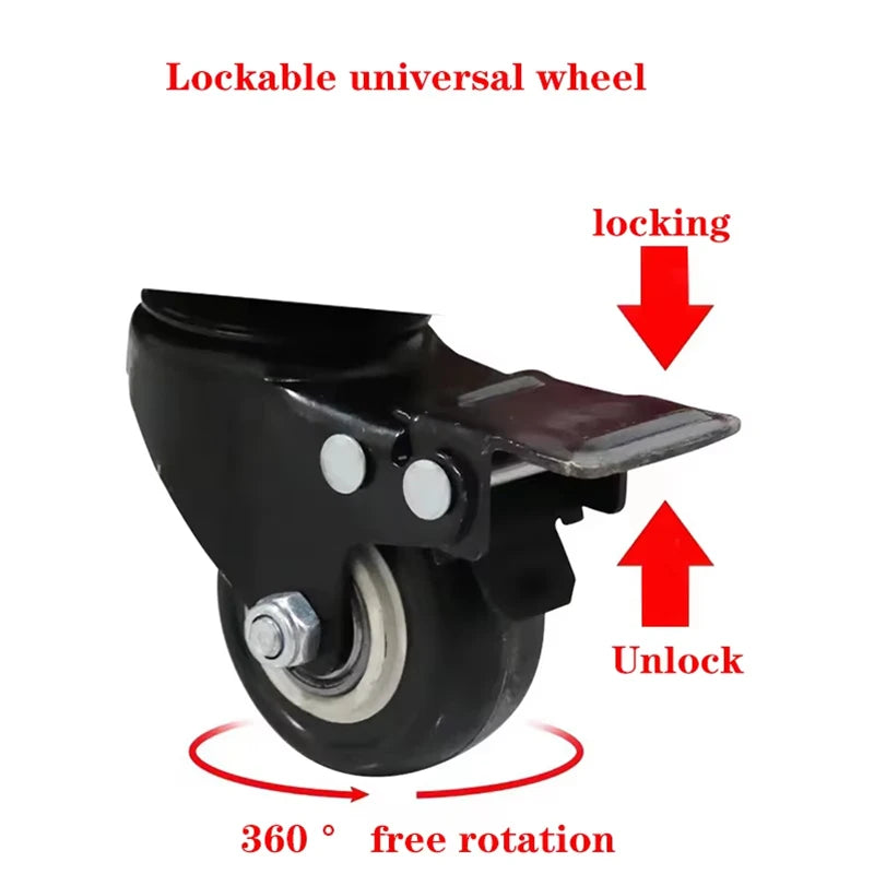 Car Maintenance Workbench Toolbox Tool Cart With Mute Wheels Workshop Holder Cabinet Garage Workbench Adjustable Tray