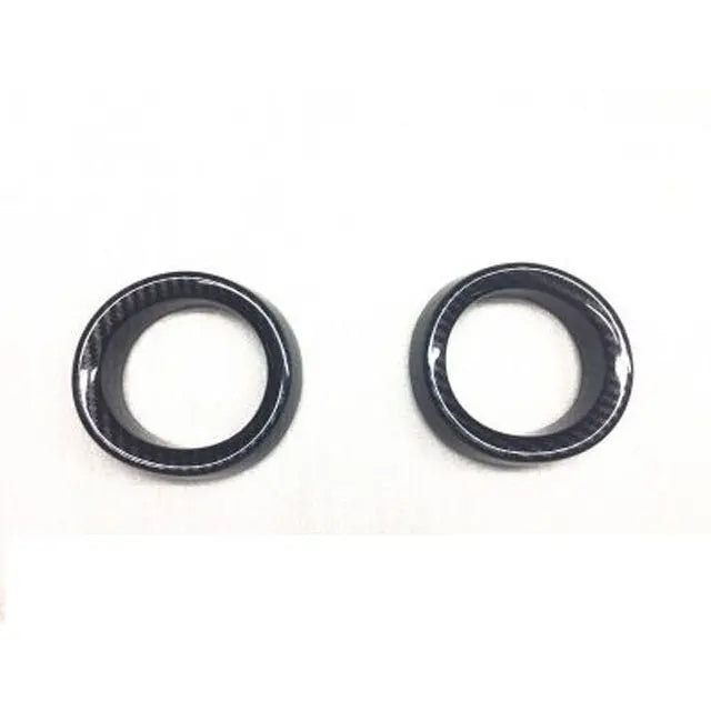 Car Carbon Styling Interior Modification Electric Window Decoration Cover For Smart Fortwo 451 Car Accessories Sticker