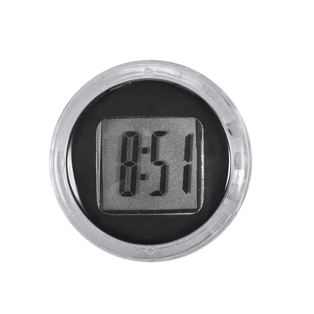 Mini Motorcycle Watch Waterproof Handlebar Clock Moto Styling Motorbike Digital Clock Motorcycle Accessories