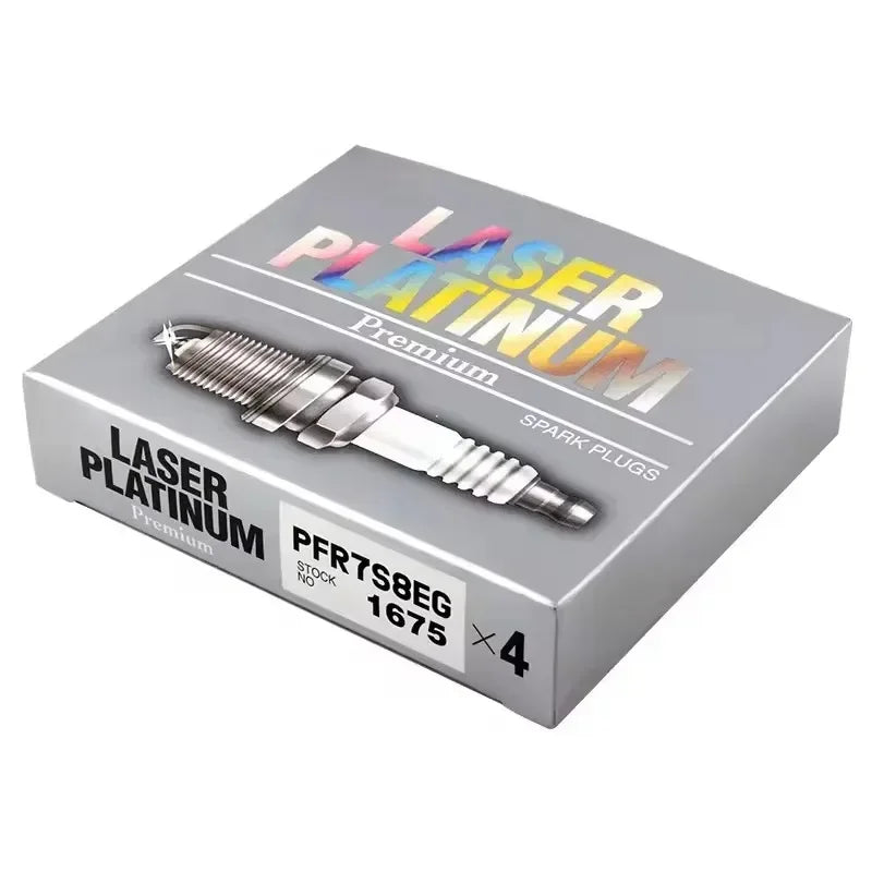 4pcs PFR7S8EG 1675 Dual Platinum Spark Plug For VW Golf Eos Jetta Audi  A3 A4 A5 A6 Q5 R8 S5 TT Passat Tiguan 1.8/2.0T