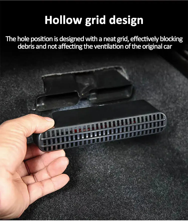 Para Haval H9 Accesorios 2015-2023 2016 2017 2018 2019 Cubiertas de ventilación de coche Protector debajo de los asientos Salida de conducto Accesorios de coche ABS