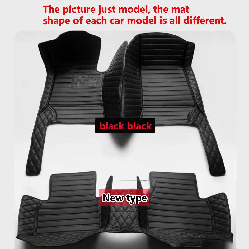 Car Floor Mats For Ford Focus MK3 MK3.5 III 2012~2019 2015 2016 2017 Rugs Panel Footpads Carpet Cover Pad Foot Pads Accessories
