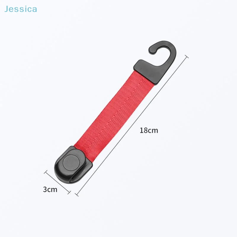 ♥2Pcs Car Seat Back Organizer Holder Clips Auto Fastener Hooks Car Storage Interior Accessories