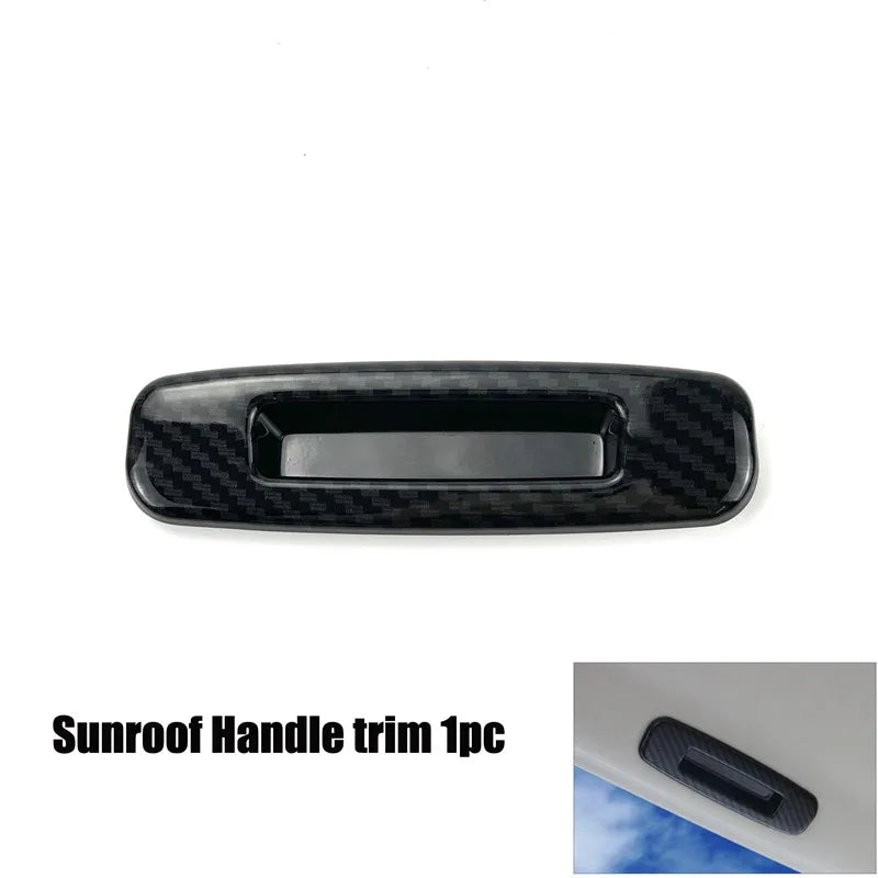 For Ford Focus 3 Mk3 Sedan Hatchback 2012-2014 Car Accessories Interior Gearbox Air Vent Handle Trim Decorative Sticker  Cover