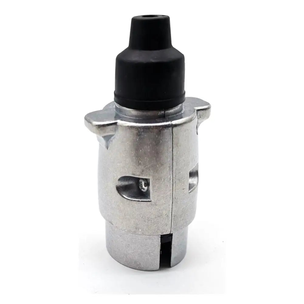 Trailer Truck Towing Electrics 12V Connector Durable 7 Pin Aluminium Alloy Plug  EU Plug Professional Replacement For Truck