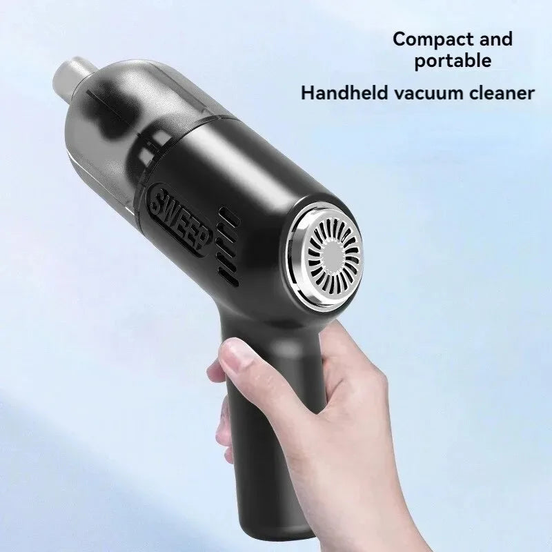 K20 Cordless Vacuum Cleaner For Car & Home, Strong Suction, One-Click Empty, Washable Filter, Rechargeable Design