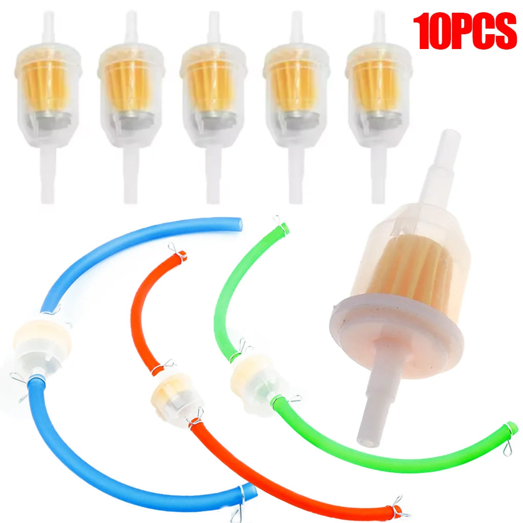 Motorcycle Gasoline Gas Fuel Filter Universal Car Gasoline Oil Filter Universal Moped Scooter Dirt Bike ATV Fuel Filter Tools