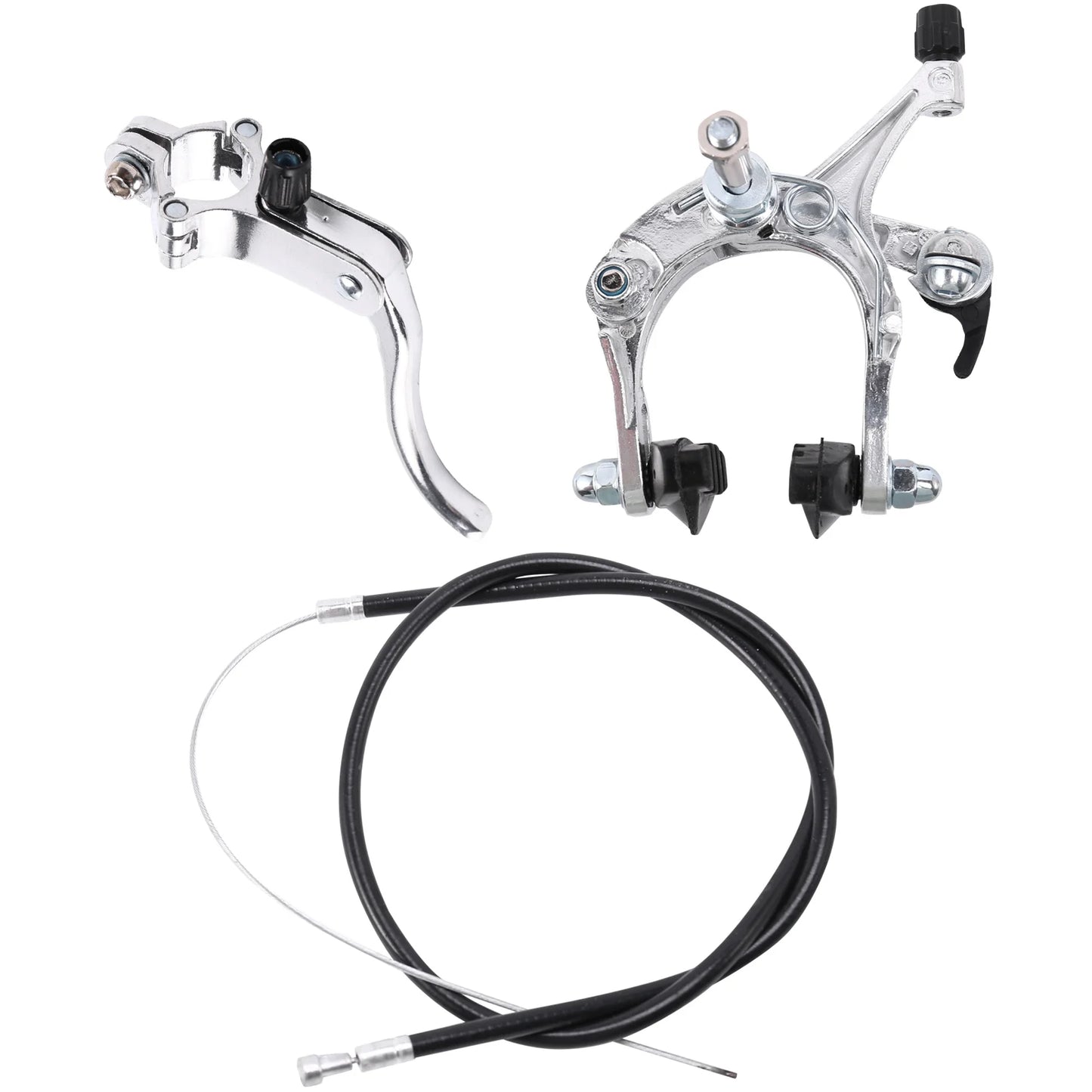 Fixie Road Bike Cruiser Brake Set Bike Brake Kit Bike Caliper Brake Kit Side Pull Brake Set For Most Fixie Bikeabht