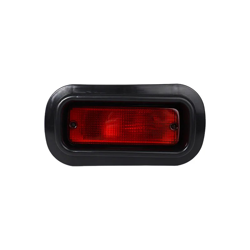For Universal Fit On Any Car With modifications Red White Brake Lamp Rear White Red Rear Fog Light Lamp Stop Brake Light