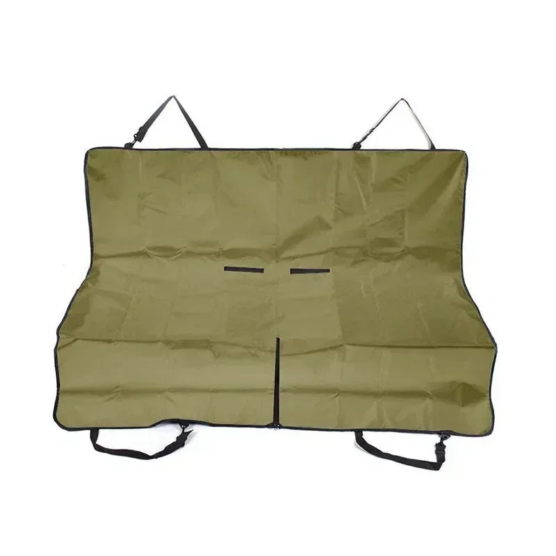 Car Rear Seat Cover DogMatBlanketHammockPupTravelPadProtector Durable Fit PetProtectorforCarTruckSUVWaterproofPadsFoldableDogMat