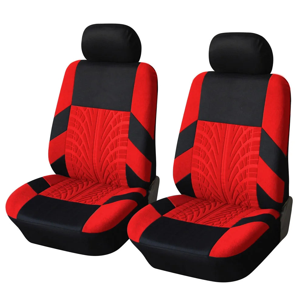 Universal Car Seat Covers Full Set Front Split Rear Bench For Car Universal Cloth SUV Sedan Van Automotive Interior Covers