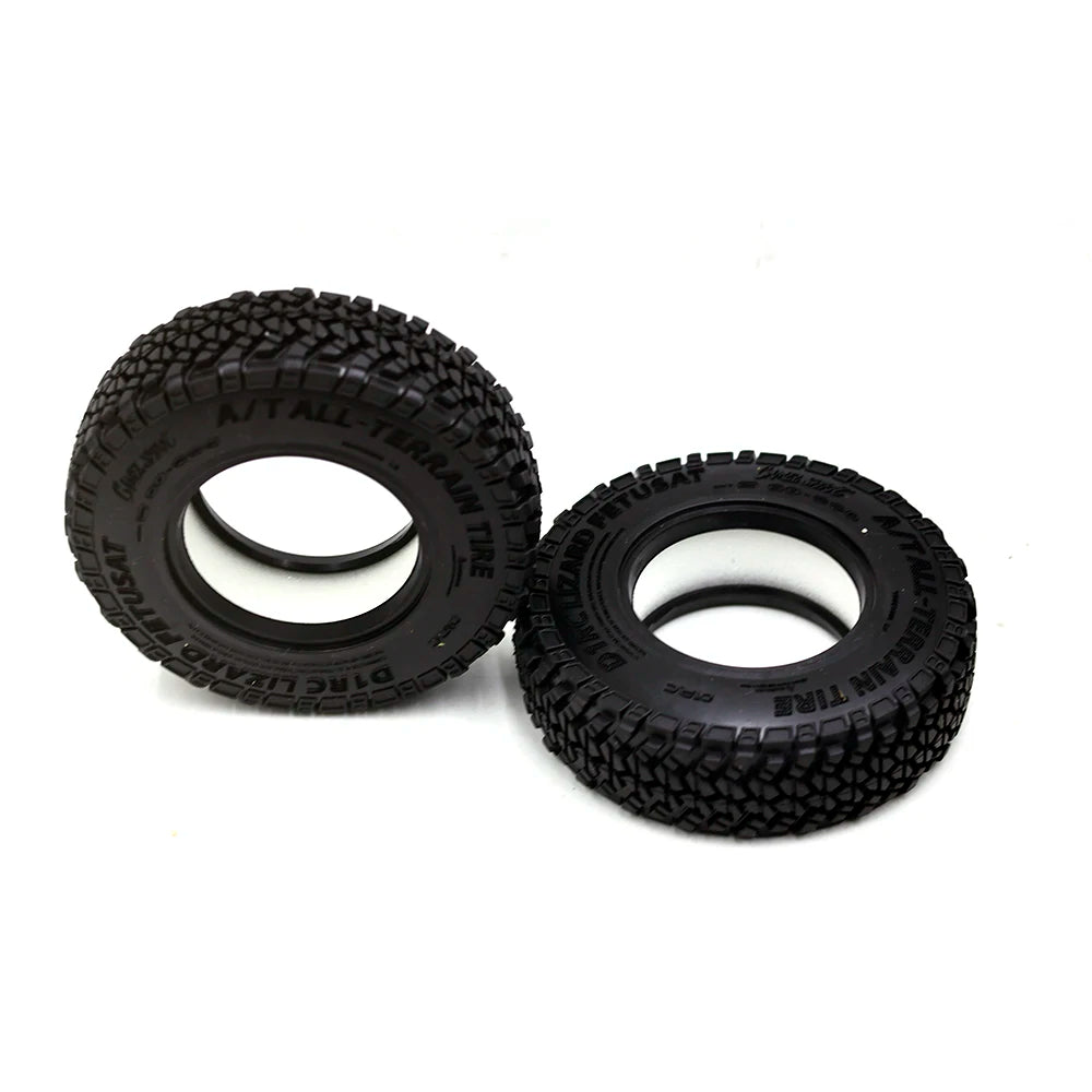 1.9-inch Rubber Tires 95mm Wheel for 1/10 RC Crawler Car TRX4 Defender Bronco AXIAL SCX10 RC4WD D90 Wraith Yikong Jeep TF2 Capra