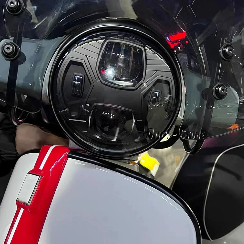 For Vespa GTS300 gts300 Gts 300 GTS 300 Motorcycle Accessories 3 colors Front LED Headlight Headlamp Head Light Fairing