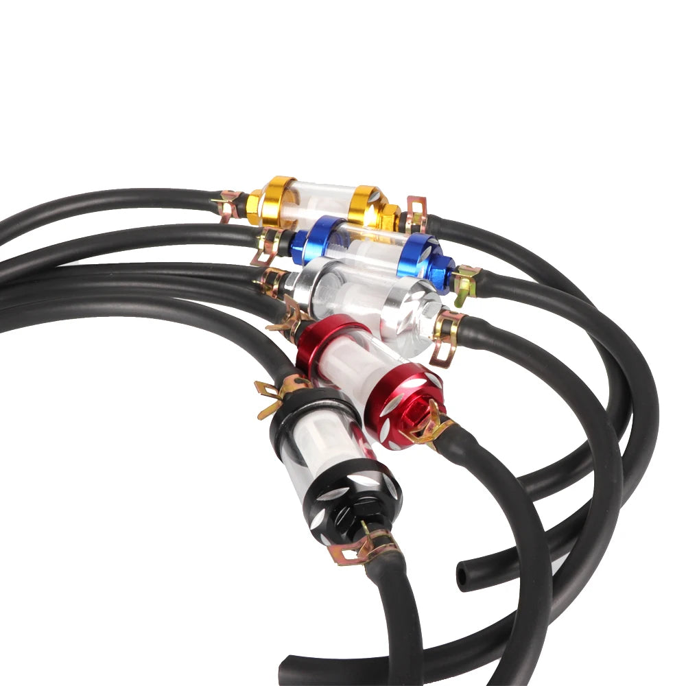 8mm Gas Fuel Gasoline Oil Filter Fuel Hose Fuel Filter For ATV Kawasaki KTM Yamaha Honda CRF 250R 450R 250X 450X 250RX 450RX