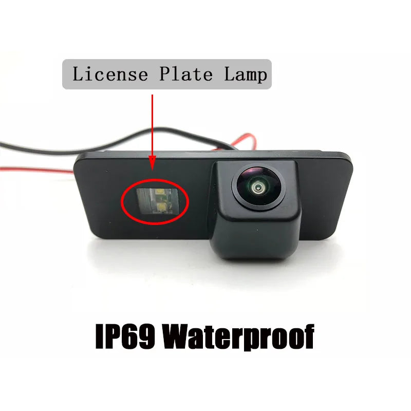 Rear View Camera Accessories For VW Golf 5 Golf V mk5  2003 2004 2005 2006 2007 2008 License Plate Lamp with HD Night Vision