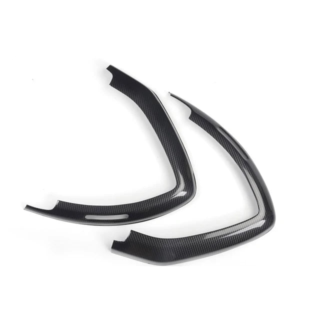 Car Carbon Styling Interior Modification Electric Window Decoration Cover For Smart Fortwo 451 Car Accessories Sticker
