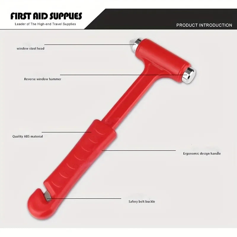 Car Safety Hammers Seat Belt Cutter Portable Car Emergent Rescue Escape Tools
