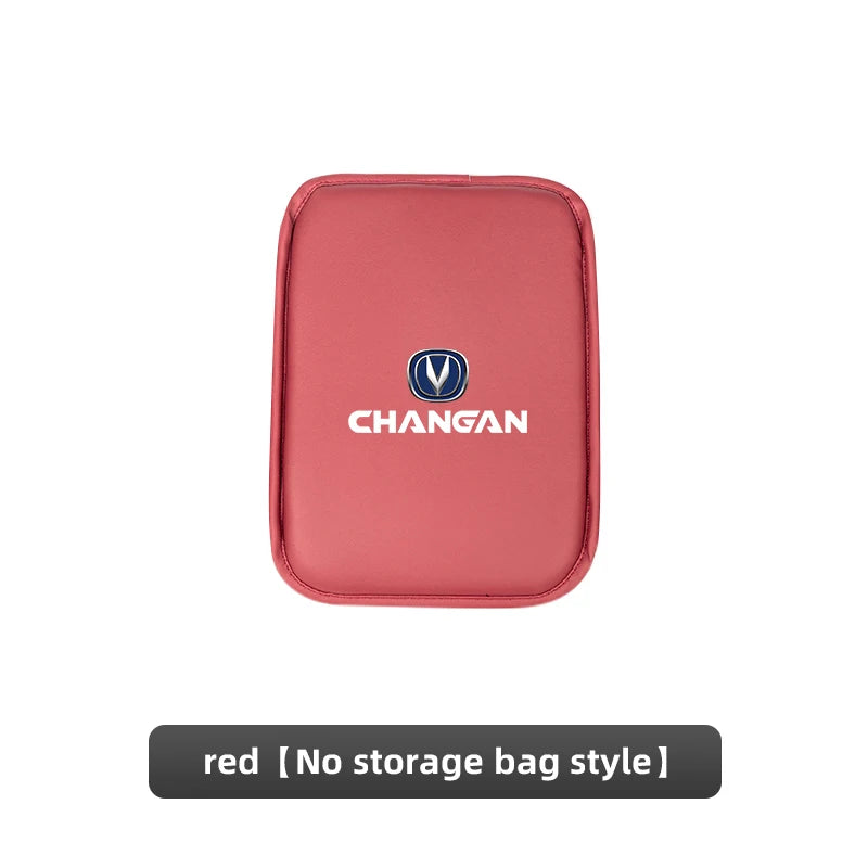 Leather Car Interior Armrest Box Cover Center Console Accessories For Changan CS95 CS85 CS75 CS55 CX20 CS35 CS15 CX70 EADO 2017