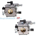 02DE Piezas de motor de vehículo Cadena de carburador 4500 5200 5800 Carburador Motor de 2 tiempos 45cc 52cc para cortacésped