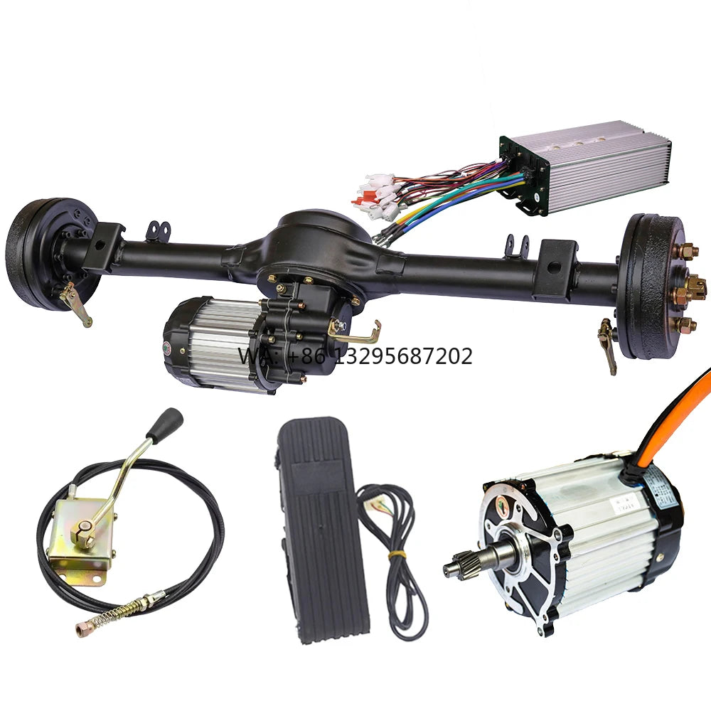 Electric Three Wheels Vehicle Transaxle Kit Bldc Motor Controller