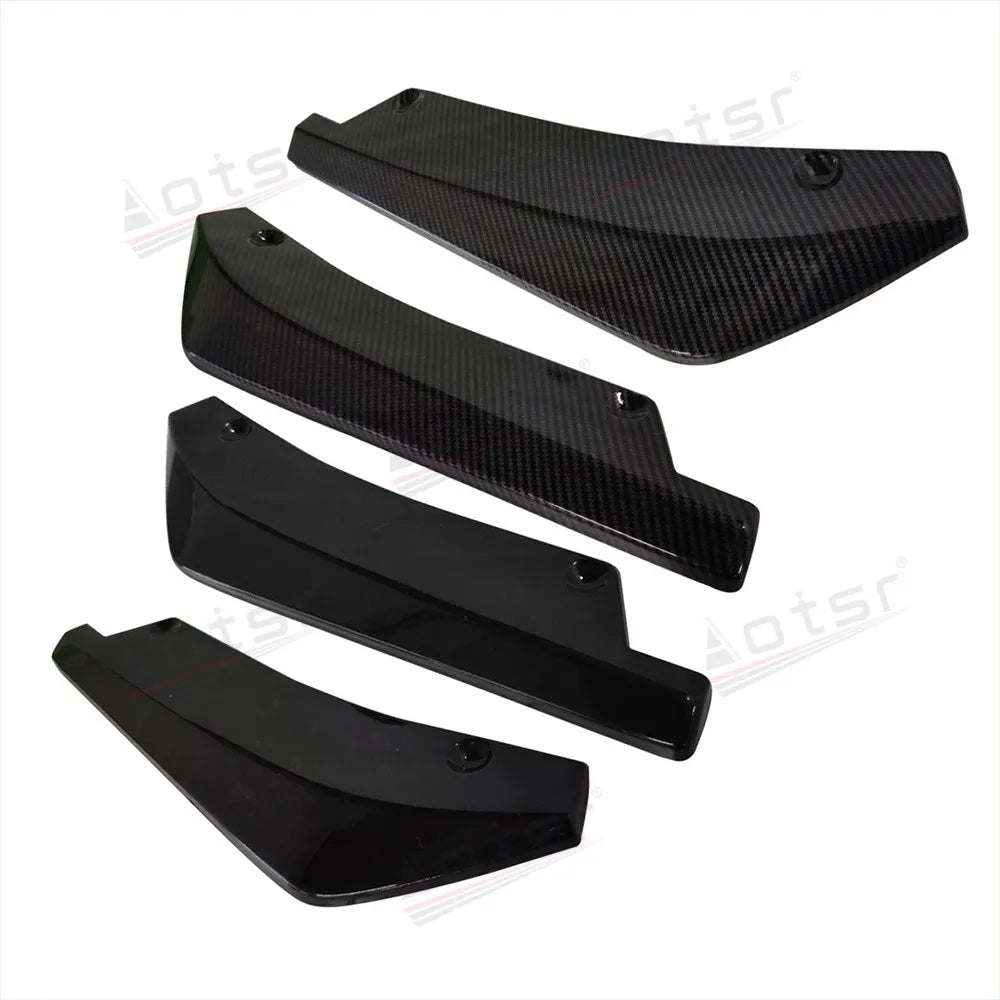The Automobile modification accessories of general use Carborn Fiber material Car rear corner covers rear lip and rear spoiler
