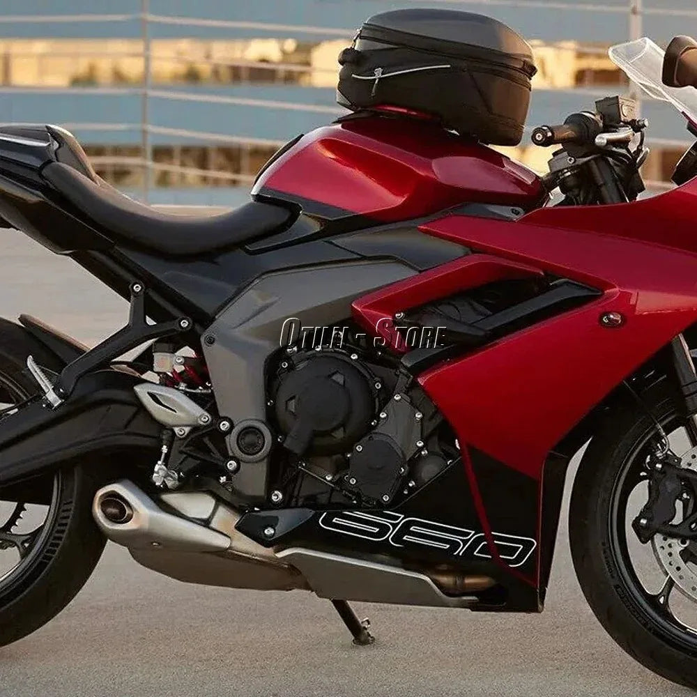 Motorcycle Accessories For Daytona 660 Daytona660 2025 Trident 660 Tiger Sport 660 New Engine Cover Set Protection Cover Engine