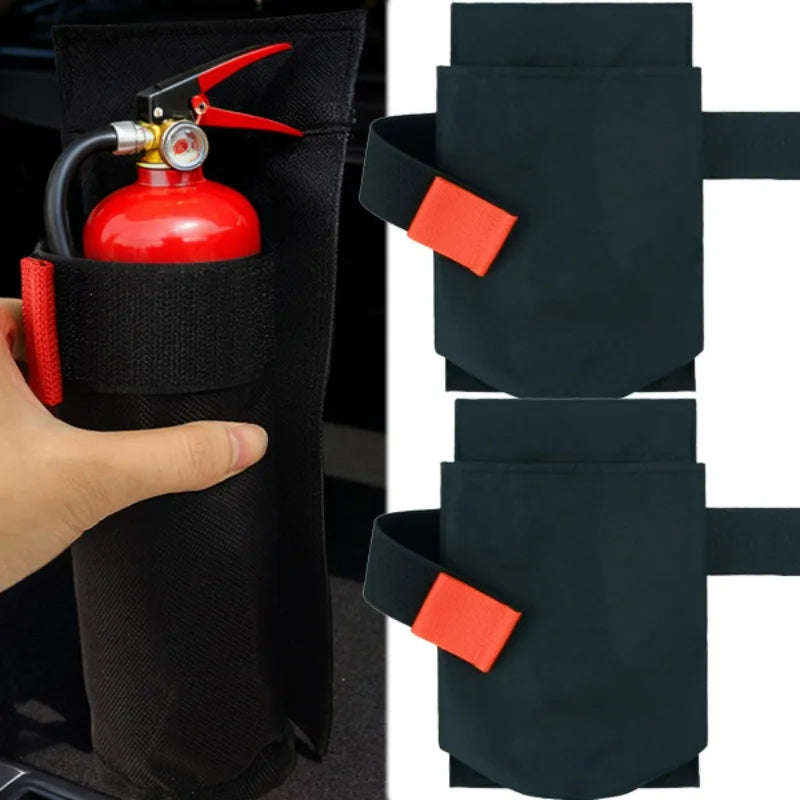 Car Trunk Organizer Holder Strap for Trunk Seat Mount Bottle Storage Bag Vehicle Safety Emergency Accessories