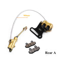 Motorcycle rear hydraulic disc brake kit for most 50cc-125cc motocross Bike BBR TTR CRF 50 XR Apollo Motorcycle