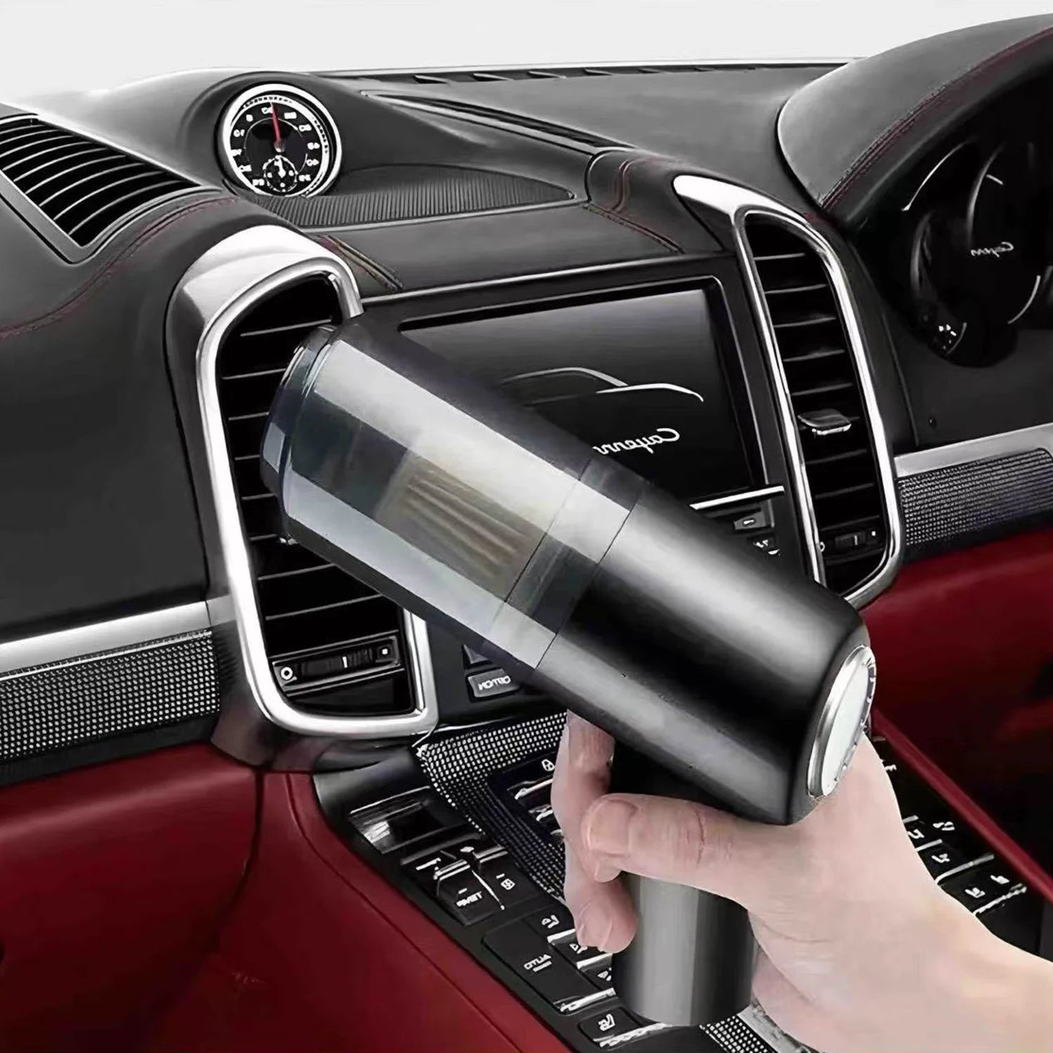 Mini Handheld Cordless Vacuum Cleaner Air Duster Wireless Dust Blower Portable Rechargeable Air Cleaner Vacuum For Car Home