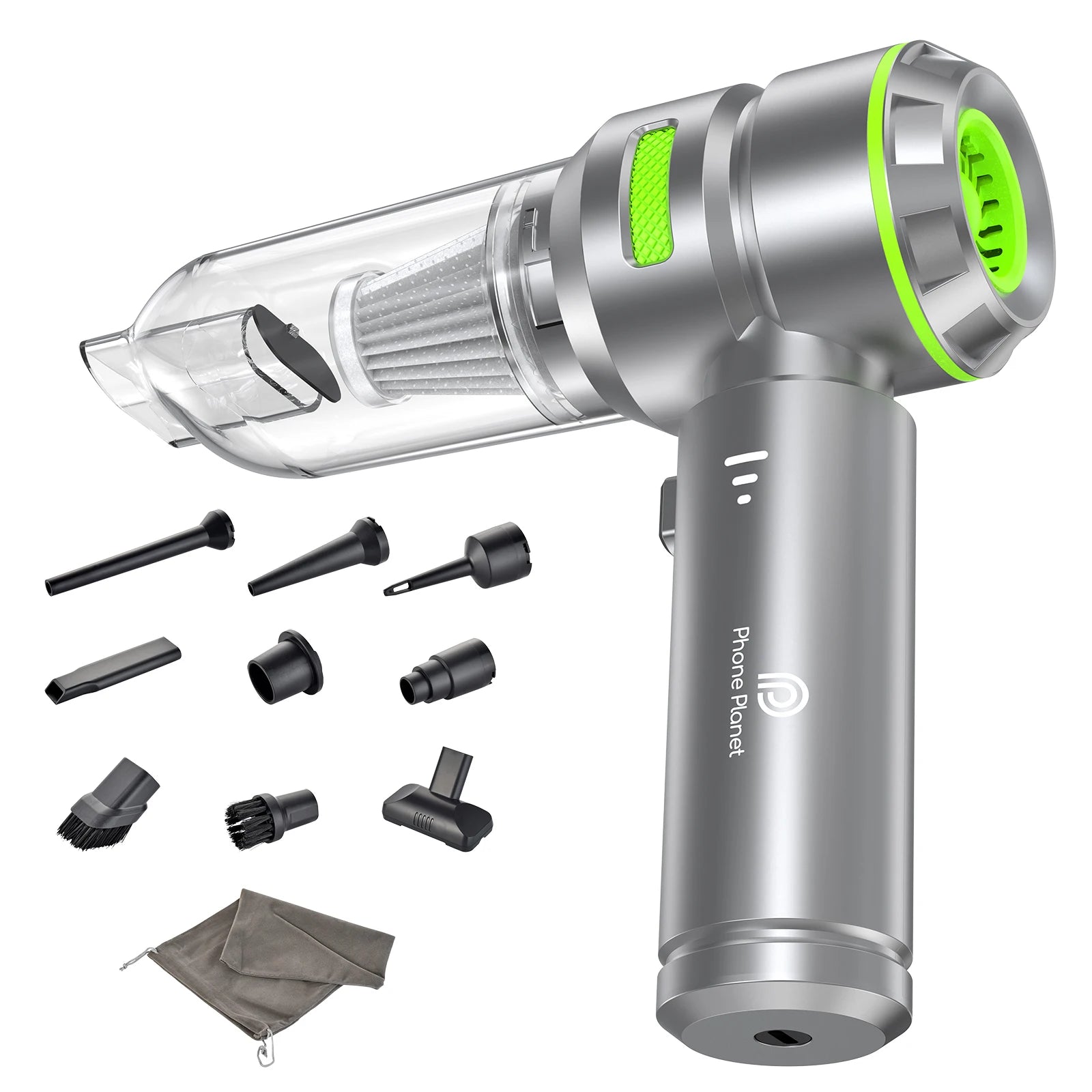 80000RPM Wireless Car Vacuum Cleaner 4 In 1 Brushless Motor High Power Portable Handheld Vacuum Home Office Mini Cleaning Tool