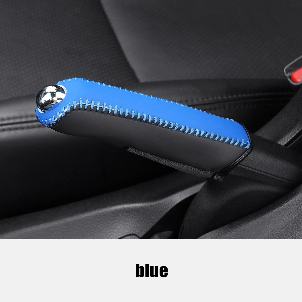 Car Leather Handbrake Cover Protective Sleeve Hand Brake Protection Car Interior Accessories