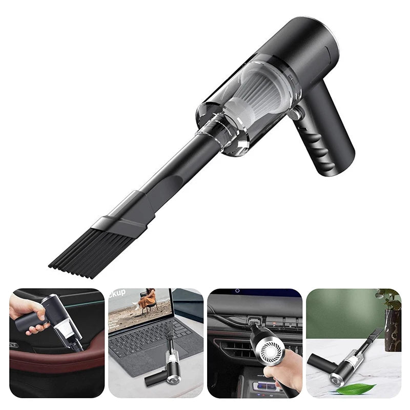 3 In 1 Powerful Wireless Portable Cleaning Machine Car Vacuum Cleaner Strong Suction Mini Handheld Vacuum Cleaner For Car Home