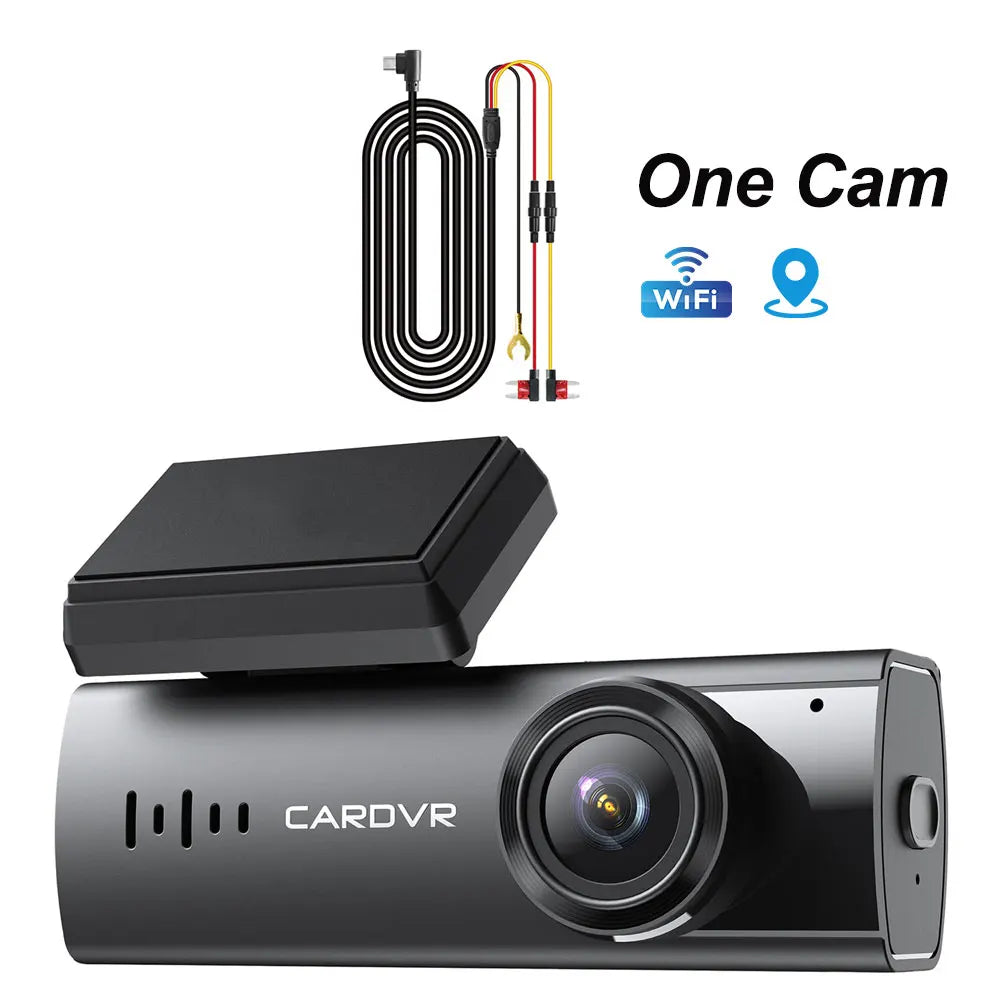 Dash Cam 4K WiFi 360 Car DVR Front and Rear Dual Recording  Car Camera DVR Night Vision Video Recorder Support GPS 24H Parking